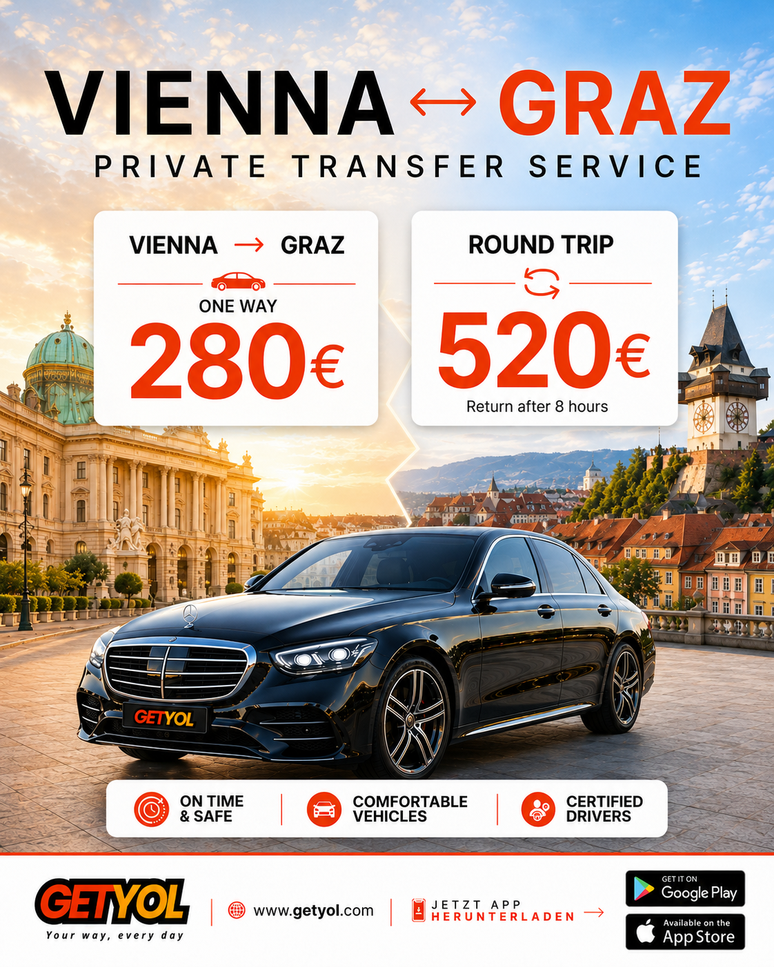 Vienna ⇄ Graz