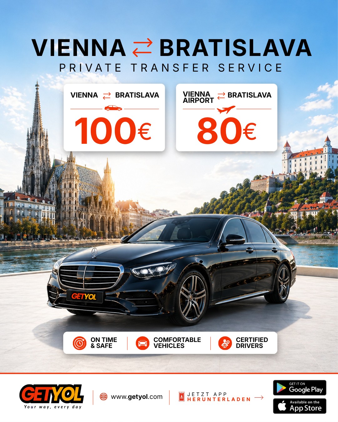 Vienna ⇄ Bratislava